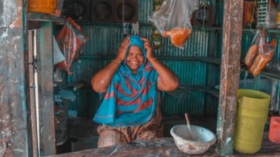 Woman farmer in 番茄社区